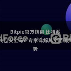 Bitpie官方钱包 比特派钱包安全吗？专家详解其全面优势