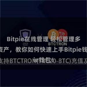 Bitpie在线管理 轻松管理多链资产，教你如何快速上手Bitpie钱包！