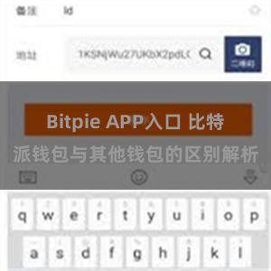 Bitpie APP入口 比特派钱包与其他钱包的区别解析