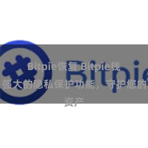 Bitpie恢复 Bitpie钱包：强大的隐私保护功能，守护您的资产