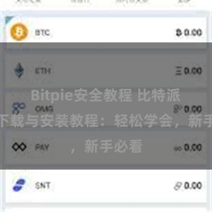 Bitpie安全教程 比特派钱包下载与安装教程：轻松学会，新手必看