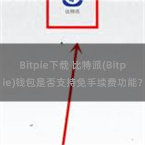 Bitpie下载 比特派(Bitpie)钱包是否支持免手续费功能？