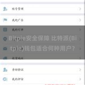 Bitpie安全保障 比特派(Bitpie)钱包适合何种用户？